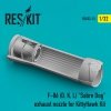 RESKIT RSU32-0074 F-86 (D, K, L) SABRE DOG EXHAUST NOZZLE FOR KITTYHAWK KIT 1/32